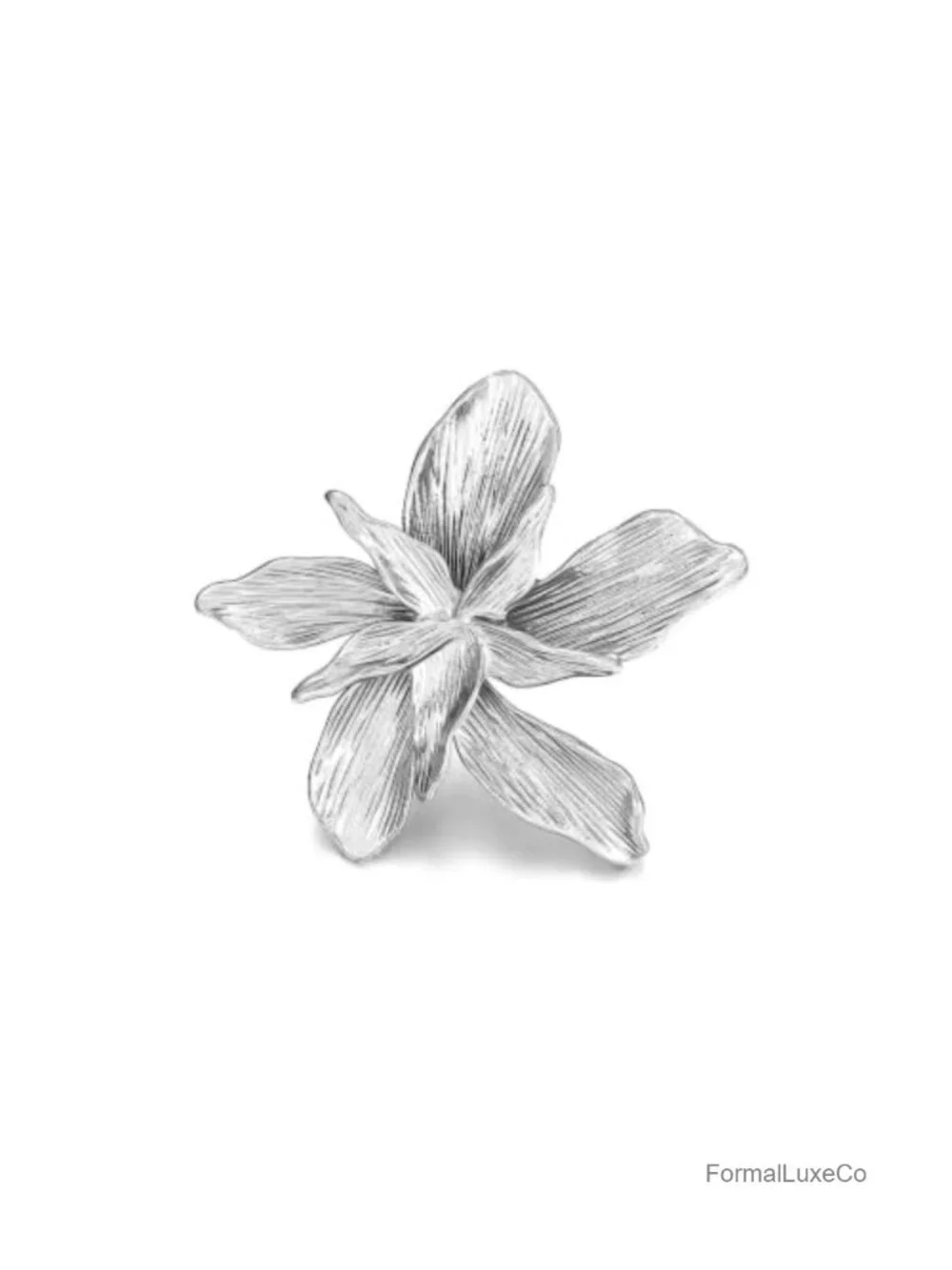 Chunky Flower Rings for Women Gold Large Floral Statement Jewelry